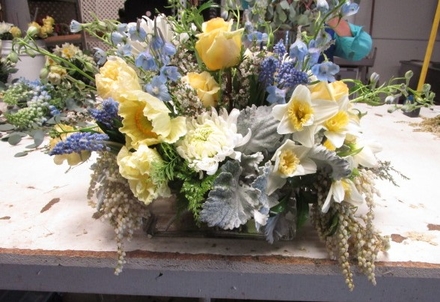 main photo of Fresh Floral Spring Centerpiece