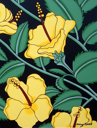 main photo of Yellow Hibiscus digital print