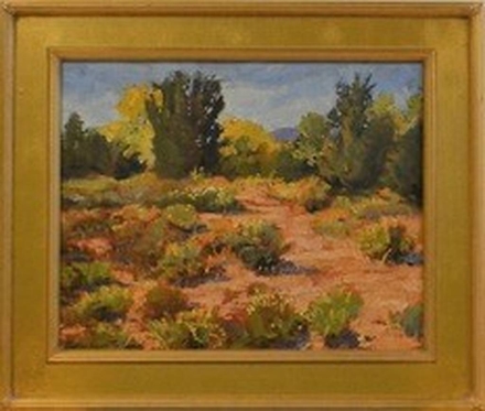 main photo of Blue Green Tan Desert Landscape