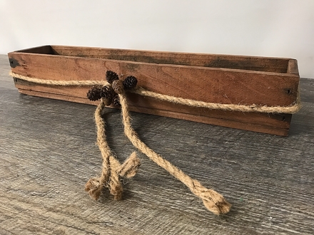 main photo of Wood Rope Container A
