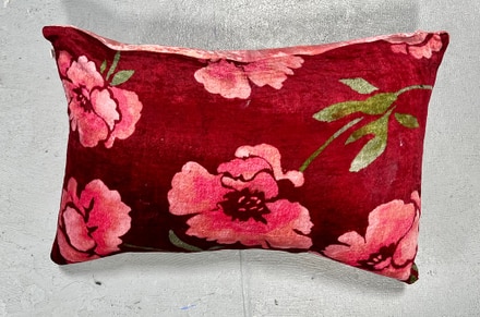 main photo of Floral throw pillow