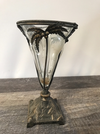 main photo of Vintage Palm Tree Vase