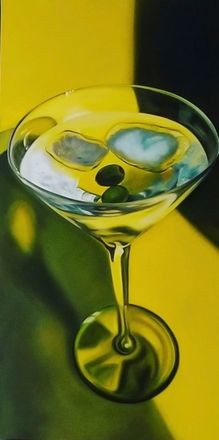 main photo of Still Life Martini Painting