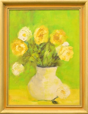 main photo of Yellow and White Rose Floral