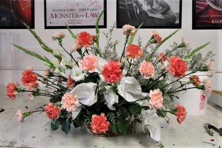 main photo of Fresh Floral Vintage Condolence Arrangement