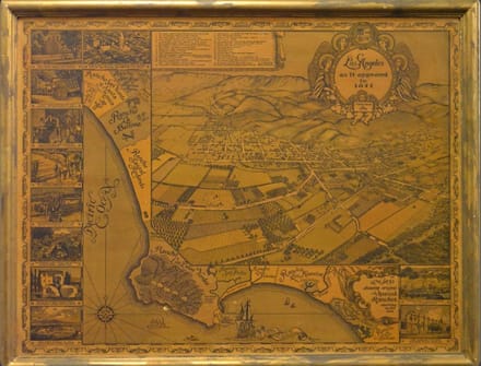 main photo of Antique Map of Los Angeles  1871
