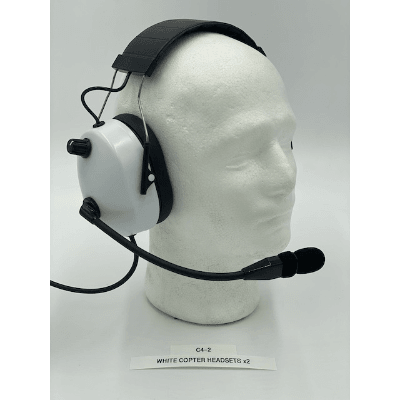 main photo of N/D Helicopter Pilot Headset x2