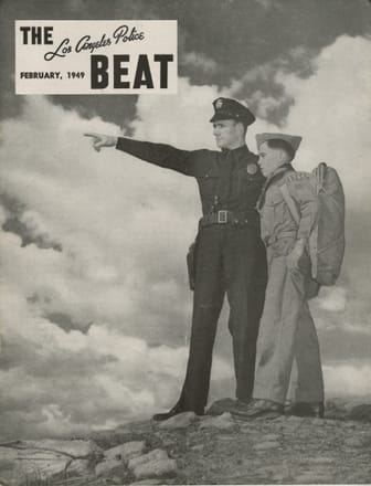 main photo of Vintage Police Magazine Cover