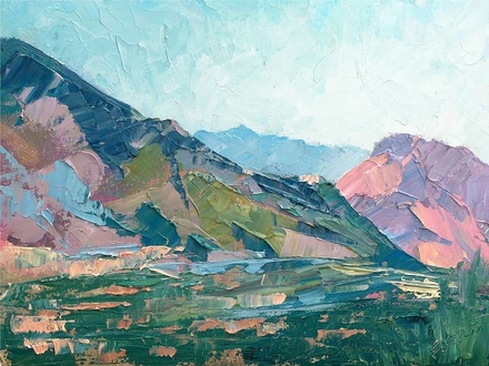 main photo of Mountain Landscape Painting
