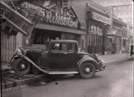 main photo of Vintage Car Accident Photo