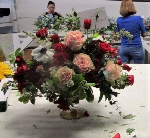 main photo of Fresh Floral Garden Roses and Spray Roses