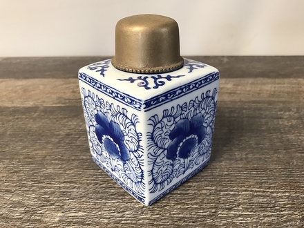main photo of Asian Blue and White Spice Jar A