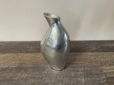 main photo of Tilted Silver Vase