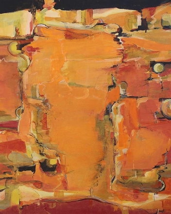 main photo of Abstract Painting in Earth Tones