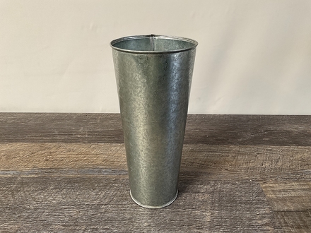 main photo of Galvanized Metal Vase