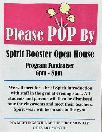 main photo of Open House Flyer