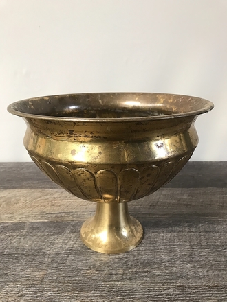 main photo of Brass Lacquered Raised Bowl