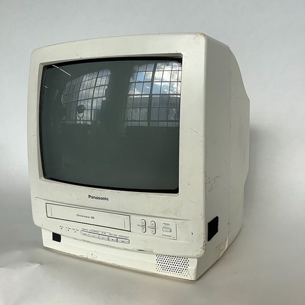 main photo of Panasonic Omnivision VHS Television White
