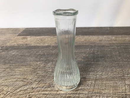 main photo of Glass Cinched Bud Vase C