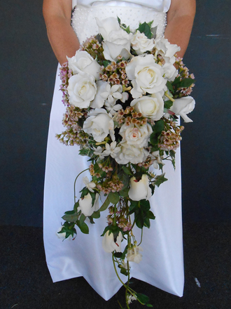 main photo of Cascading Bridal Bouquet A