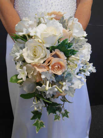 main photo of Cascading Bridal Bouquet