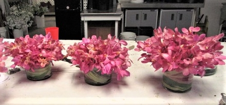 main photo of Fresh Floral Pink Orchid Bowls