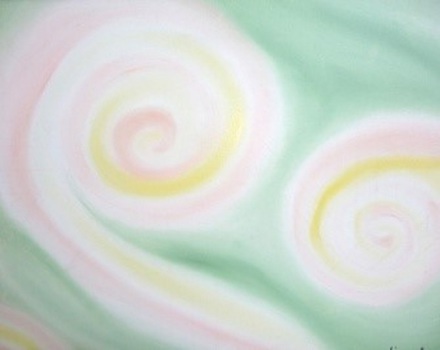 main photo of Contemporary Multi Color Spiral Abstract