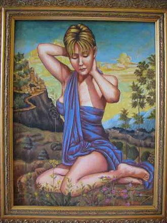main photo of Female Figurative Oil Painting III