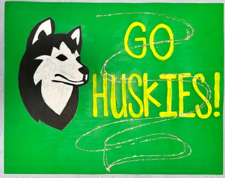 main photo of Go Huskies Poster