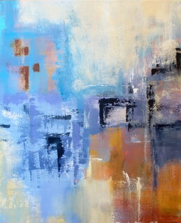 main photo of Abstract Squares Painting
