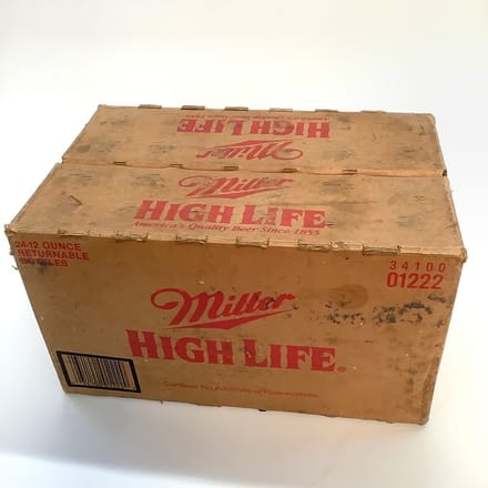 main photo of Miller High Life Beer  Cardboard Box Case