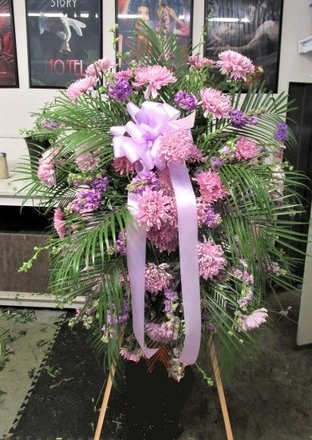 main photo of Fresh Floral 20s 30s Lavender Funeral Spray