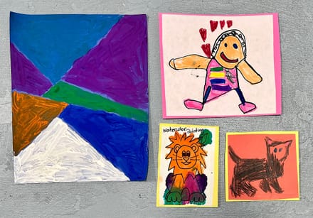 main photo of 4 Pieces of Kids Art