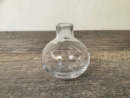 main photo of Glass Round Bud Vase