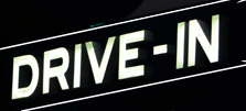 main photo of Drive In Sign (Blue)
