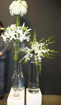 main photo of Fresh Floral Giant Floor Vases