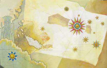 main photo of Map and Sundial Mosaic