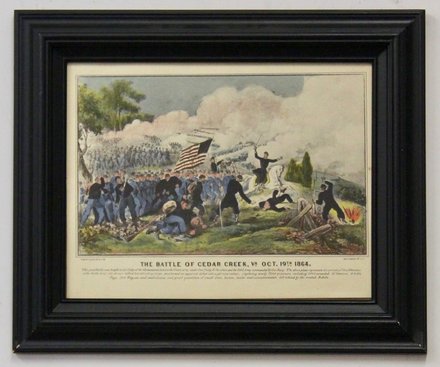 main photo of Civil War Print IV - The Battle of Cedar Creek