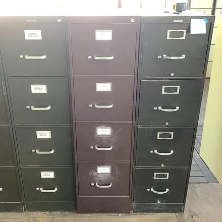 main photo of Maroon File Cabinet