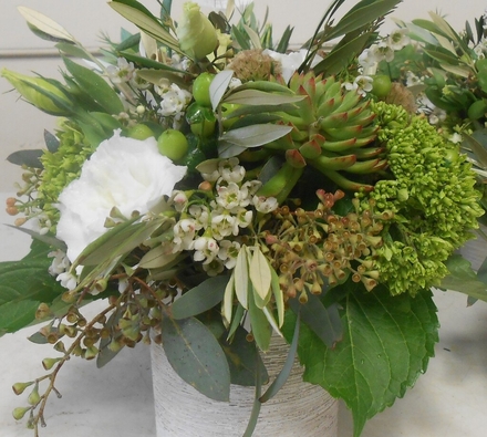 main photo of Fresh Floral All Greens and Greys