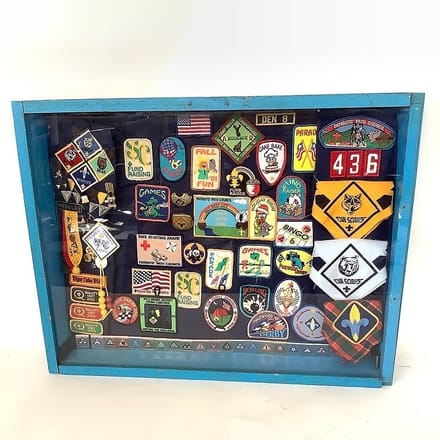 main photo of Boy Scout Badge Display