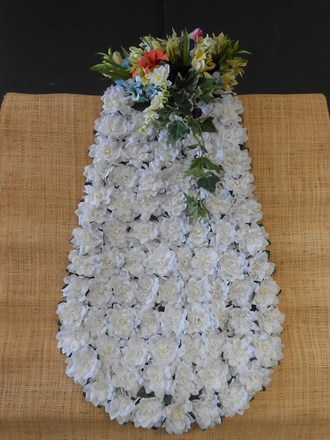 main photo of White Gardenia Horse Blanket A