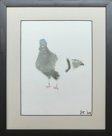 main photo of COVROB-Small Grey Pigeon (1) 16.75x12.75"