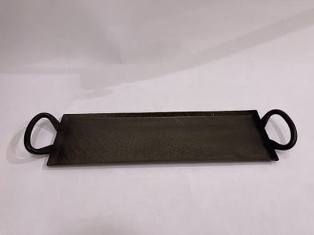 main photo of Large iron tray with handles