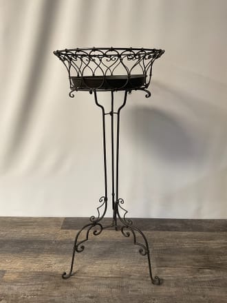 main photo of Tall Vintage Wire Plant Stand