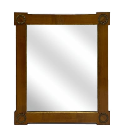 main photo of Neo Classic Mirror with Gold Wreaths