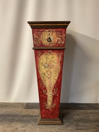 main photo of Red Italian Wood Pedestal