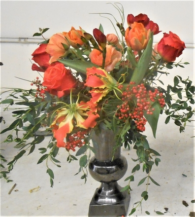 main photo of Fresh Floral Flemish Style Arrangement