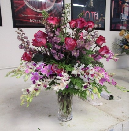 main photo of Fresh Floral Roses with Orchids