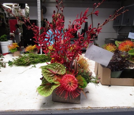 main photo of Fresh Floral Tropical Bar arrangement
